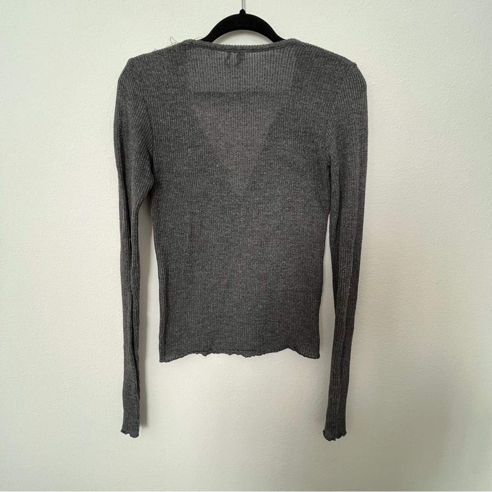 Gray Top - Picture 2 of 2